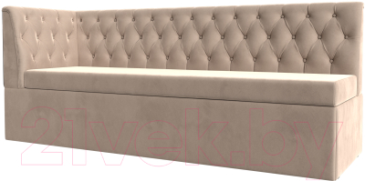 Скамья кухонная мягкая Mebelico Маркиз левая - фото