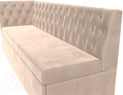 Скамья кухонная мягкая Mebelico Маркиз левая