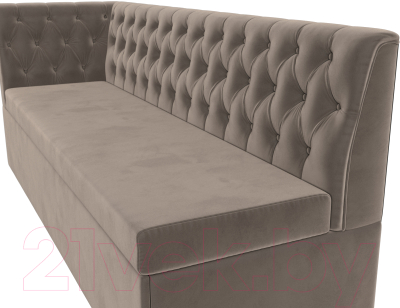 Скамья кухонная мягкая Mebelico Маркиз левая
