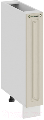 Шкаф карго ТриЯ Бьянка 1Н15К (белый/дуб ваниль) - фото