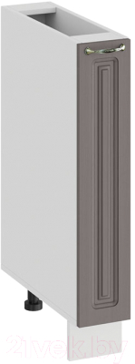 Шкаф карго ТриЯ Бьянка 1Н15К (белый/дуб серый) - фото