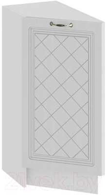 Шкаф-стол кухонный ТриЯ Бьянка 1Н3Т (белый/дуб белый) - фото