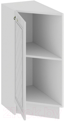 Шкаф-стол кухонный ТриЯ Бьянка 1Н3Т (белый/дуб белый)