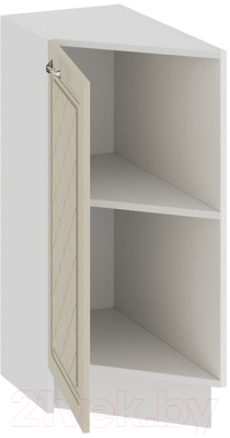 Шкаф-стол кухонный ТриЯ Бьянка 1Н3Т (белый/дуб ваниль)