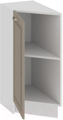 Шкаф-стол кухонный ТриЯ Бьянка 1Н3Т (белый/дуб кофе)