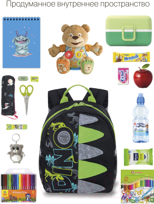 Школьный рюкзак Grizzly RS-374-8