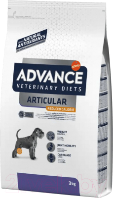 Сухой корм для собак Advance VetDiet Articular Reduced Calorie курица - фото