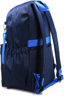 Школьный рюкзак Lorex Ergonomic M12 Shark In Dark LXBPM12-SD (синий)
