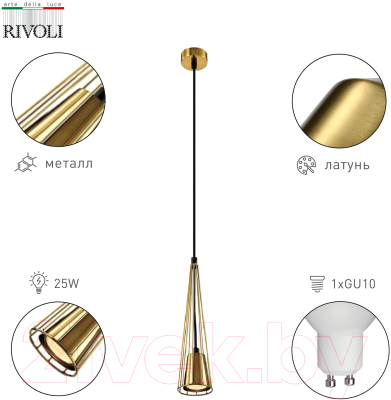 Потолочный светильник Rivoli Elsa 4149-201 / Б0055021