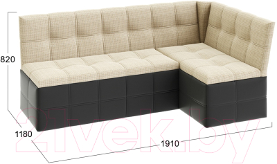 Уголок кухонный мягкий ТриЯ Домино исп.2