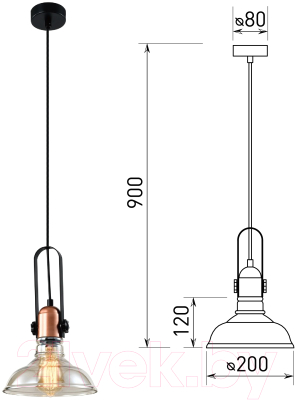 Потолочный светильник Rivoli Leila 4093-201 / Б0055026