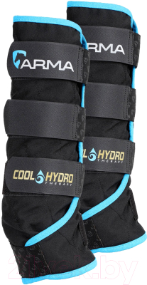 Ногавки для лошади Arma Cool Hydro Therapy Boots COB / 2008/BLACK/COB - фото