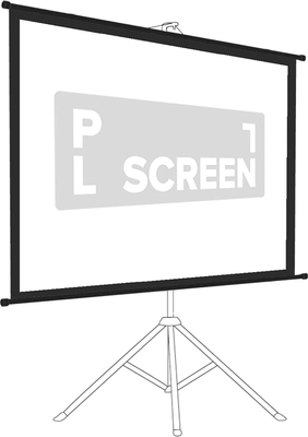 Проекционный экран PL EZ Fold 177x100см MW / EZF-80HD - фото