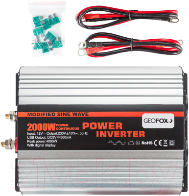 Автомобильный инвертор Geofox MD 2000W