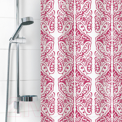 Шторка-занавеска для ванны V-line Барокко 180x180