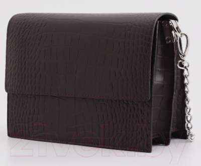 Сумка Souffle 417 / 4175010 (бордовый кайман эластичный)