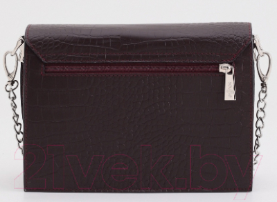 Сумка Souffle 417 / 4175010 (бордовый кайман эластичный)