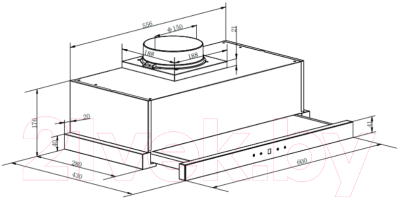 Вытяжка телескопическая Maunfeld VS Touch 60