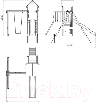 Игровой комплекс Start Line Play Play Kids