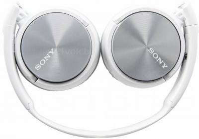 Наушники-гарнитура Sony MDR-ZX310APW