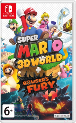 Игра для игровой консоли Nintendo Super Mario 3D World + Bowser's Fury - фото