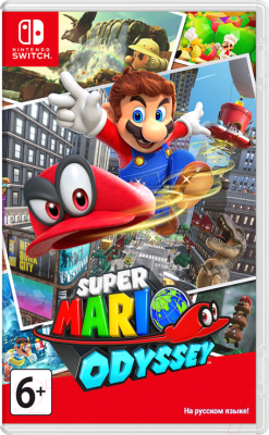 Игра для игровой консоли Nintendo Switch Super Mario Odyssey - фото