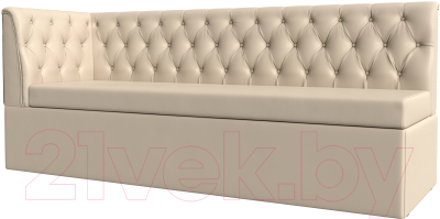 Скамья кухонная мягкая Mebelico Маркиз левая - фото