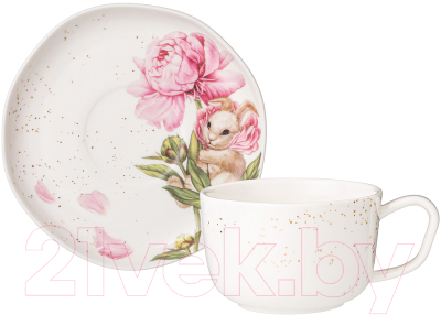 Чашка с блюдцем Lefard Sunday / 85-1847 - фото