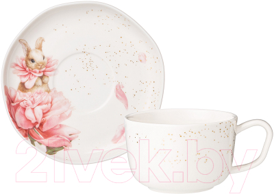 Чашка с блюдцем Lefard Sunday / 85-1852 - фото