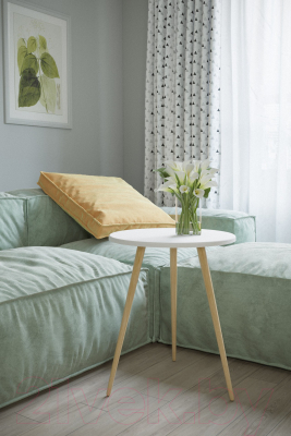 Журнальный столик Калифорния мебель Бекс 550 (белый)