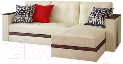 Диван угловой Асмана Фаворит без бара - фото