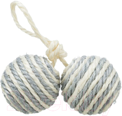 Игрушка для кошек Trixie 2 мячиков с кошачьей мятой / 4077