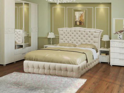 Полуторная кровать Асмана Двойная-5 140x200