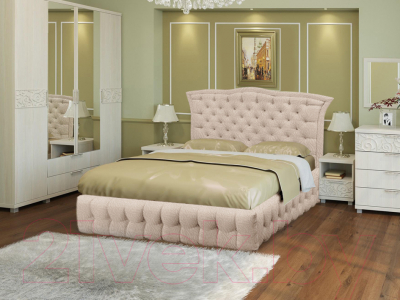 Полуторная кровать Асмана Двойная-5 140x200