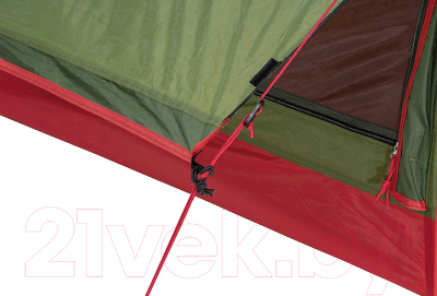 Палатка High Peak Siskin 2.0 LW / 10330 (pesto/red)