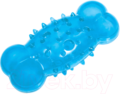 Игрушка для собак Triol Косточка шипованная с отверстиями / 12191182 - фото