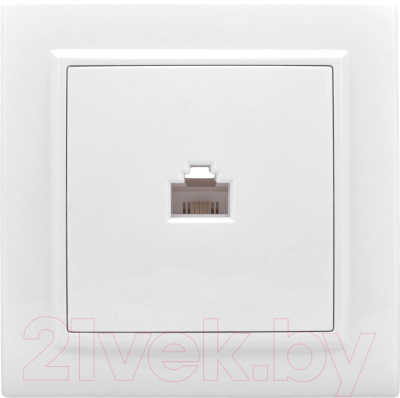 Розетка EKF Basic Минск-1 СП RJ-45 - фото