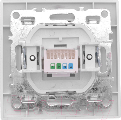 Розетка EKF Basic Минск-1 СП RJ-45