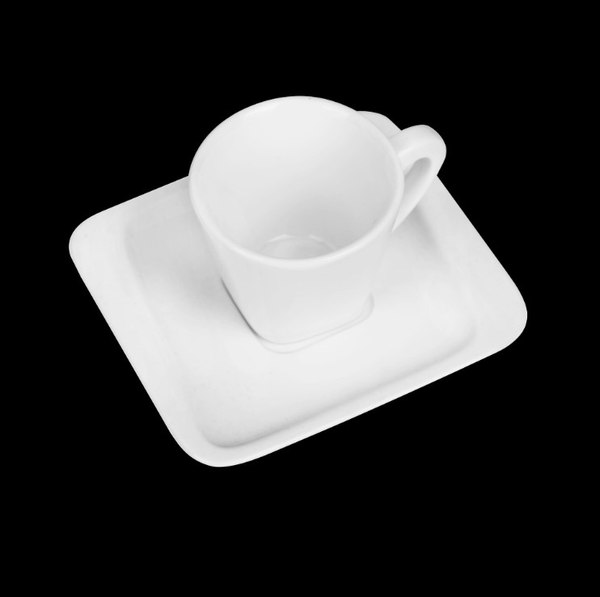 Чашка с блюдцем Sam&Squito Quadro фк790