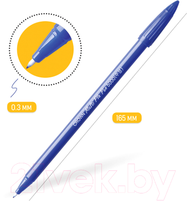 Набор капиллярных ручек Crown MultiPla / CMP-5000SET