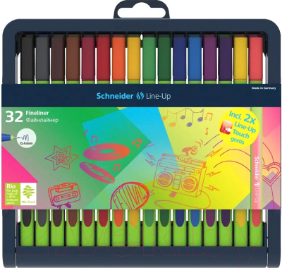 Набор капиллярных ручек Schneider Line-Up / 191091 - фото