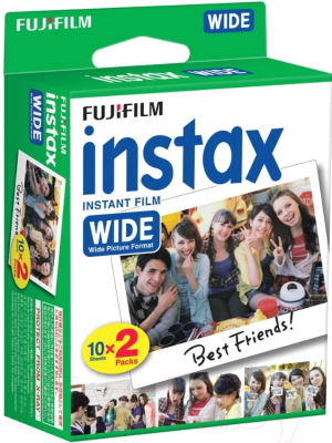 Фотопленка Fujifilm Colorfilm Instax Wide Glossy - фото
