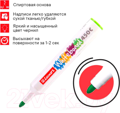 Набор маркеров Luxor 450C / 3650F/8BC