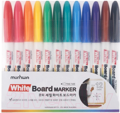 Набор маркеров MunHwa FWBM12 - фото