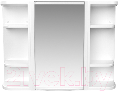 Шкаф с зеркалом для ванной Berossi Hilton НВ 33301000 - фото