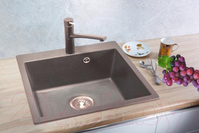 Мойка кухонная GRANULA GR-6001 (арктик)