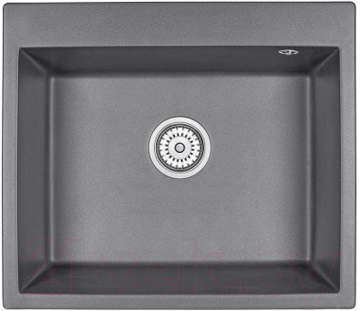 Мойка кухонная GRANULA GR-6001 (графит) - фото