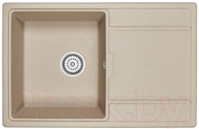 Мойка кухонная GRANULA GR-7804 (песок) - фото