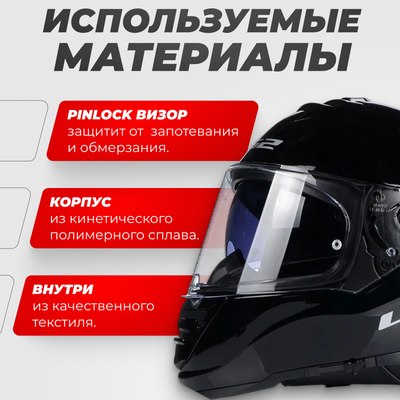 Мотошлем LS2 FF800 Storm Solid