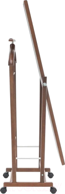 Стойка для одежды Мебелик Костюмная с зеркалом на колесах В 24Н